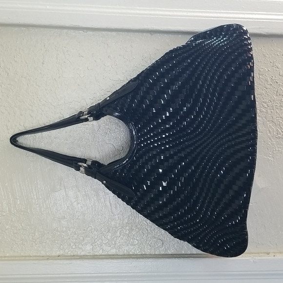 Cole Haan | Genevieve Weave Large Triangle Tote - Picture 3 of 13